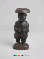 藏品(木刻人像)的圖片